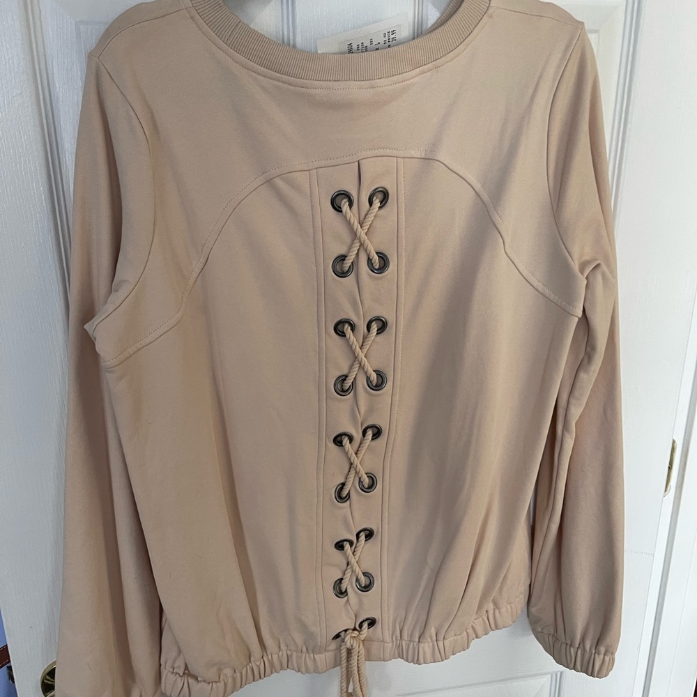 Boutique crew neck sweater